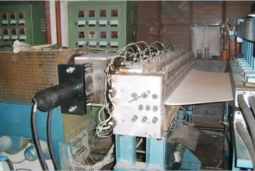 filament extruder hydraulic screen changer